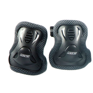 Alert sport skate beschermset kinderen 3 delig (maat m) zwart