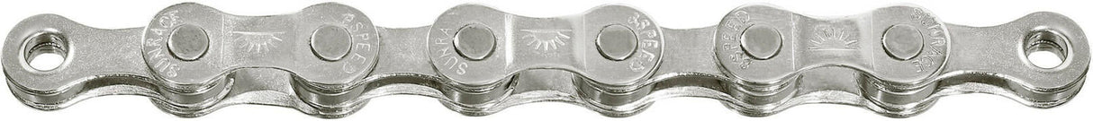 Sunrace Ketting CNM84 - 8-speed, 116L, zilver, stalen fietsketting
