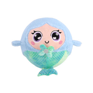 Pluchiez bal bouncing konijn zeemeermin unicorn 23 cm 3 assorti
