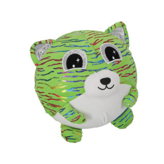 Pluchiez bal bouncing furry kitty friendti 23 cm assorti