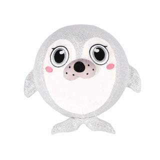 Pluchiez bal bouncing sparkle sea animal 23cm 4 assorti