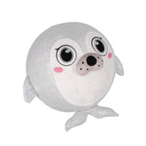 Pluchiez bal bouncing sparkle sea animal 23cm 4 assorti
