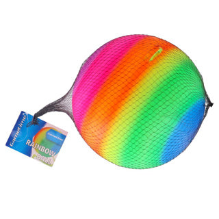 Regenboog Bal aan Koord, 21cm