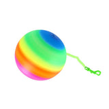 Regenboog Bal aan Koord, 21cm