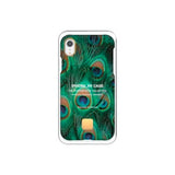 Happy plugs iphone xr case peacock