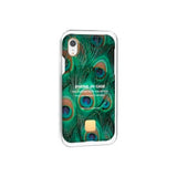 Happy plugs iphone xr case peacock