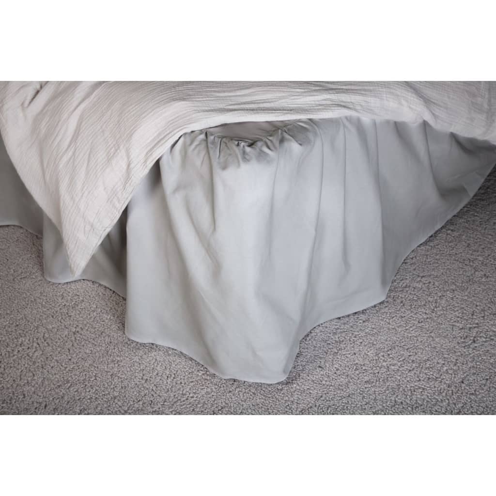Venture home bedrok pixy 200x120 cm katoen lichtgrijs