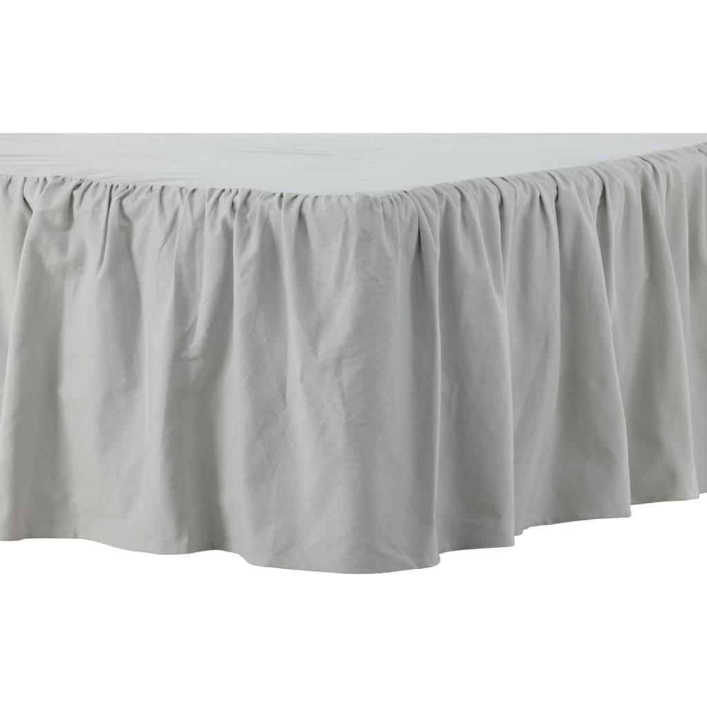 Venture home bedrok pixy 200x180 cm katoen lichtgrijs