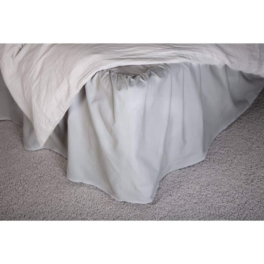 Venture home bedrok pixy 200x180 cm katoen lichtgrijs