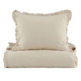 Venture home dekbedovertrek lias 200x150 cm katoen beige