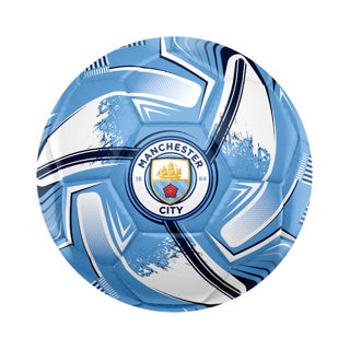 Overige merken voetbal manchester city maat 5 blauw wit zwart