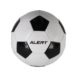 Alert voetbal maat 5 wit zwart