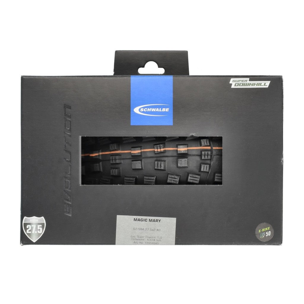 Schwalbe buitenband magic mary evolution line tyre magic mary evol.line 62-584 black