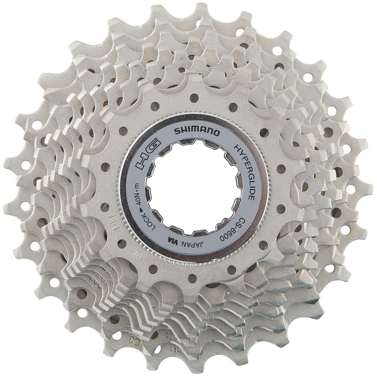Shimano hg cassette "ultegra cs-6600" cas.sprocket shim.ultegra 10sp 14-25t.