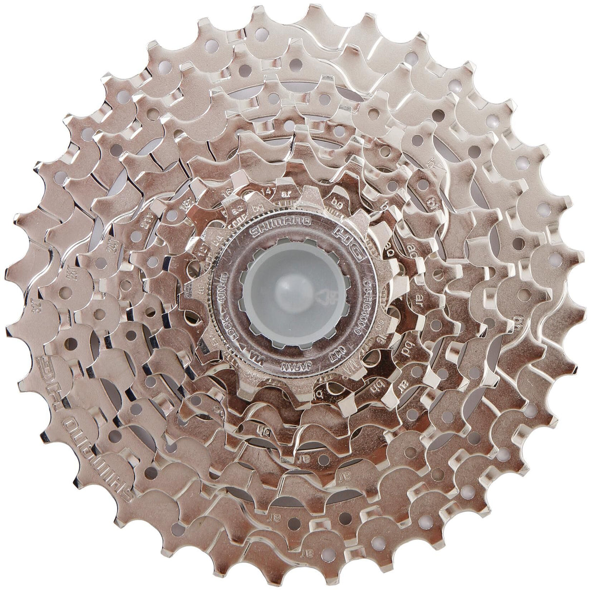 Shimano hg cassette cs-hg 400 . cas.sprocket shim.cs-hg 400 9sp 11-32t.10pcs pack