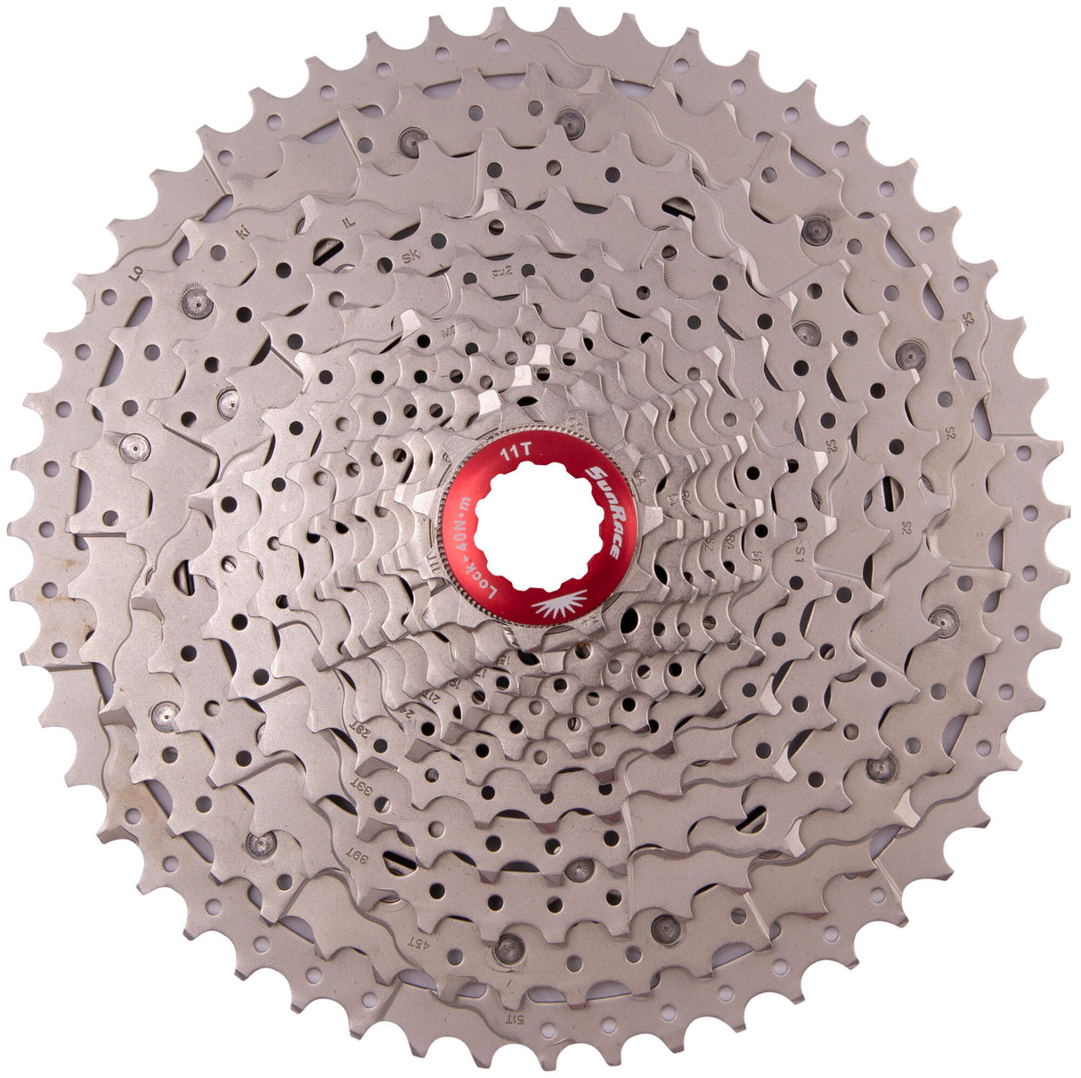 SunRace csmz800 cassette 12 speed 11-51t zilver in box