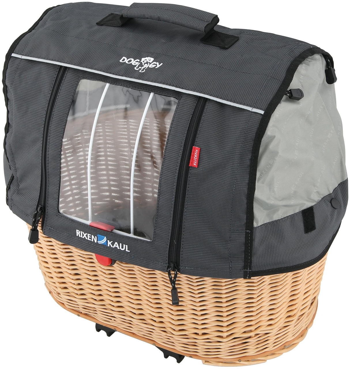 Rixen kaul dierenmand, achterop doggy basket rear animal basket r k doggy basket wicker