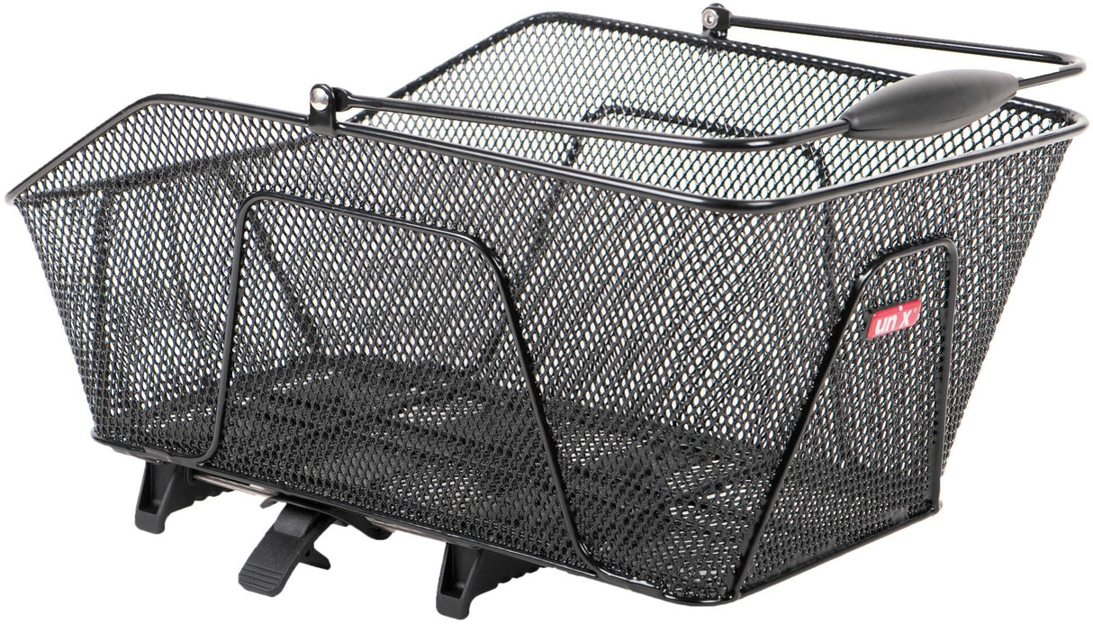 Unix fietsmand, achterop rosetto rear basket rosetto topklip