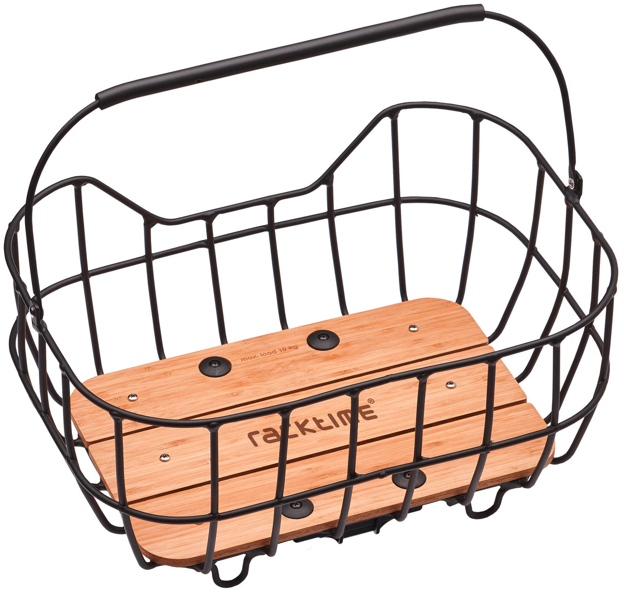Racktime fietsmand, achterop bask-it breeze 2.0 rear basket baski-it breeze 2.0 black