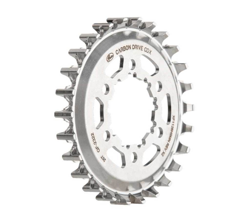 Shimano gates sprocket cdx 26t 6b 9-spline hub fin line