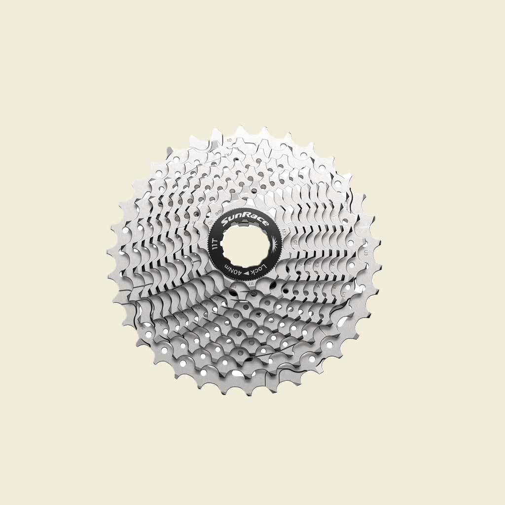 Superior sunrace cassette csrx11 11v 11-34t zilver