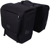 Contec dubbele tas via.tour double mik ct bag via tour double dim black, mik