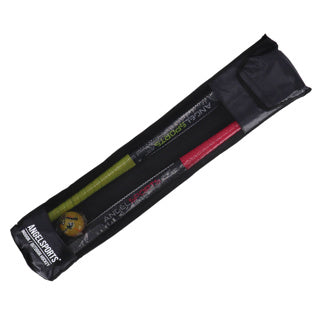 Hockeyset roze en geel 33''