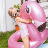 Dreamscape | rosé goud flamingo zwemband ø 95 cm