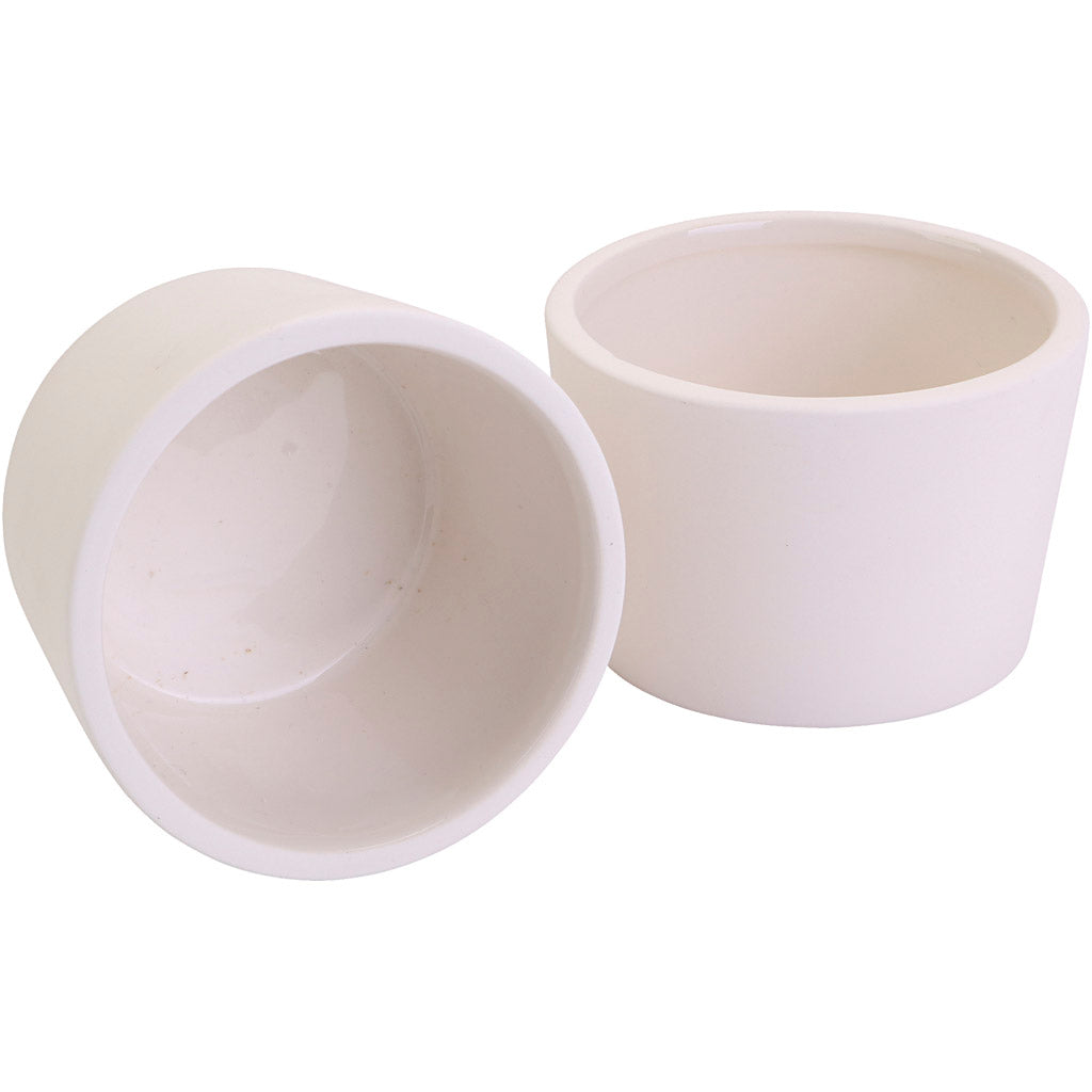 Bach keramieke kommen, h: 6 cm, d 9 cm, 12 stuk 1 doos