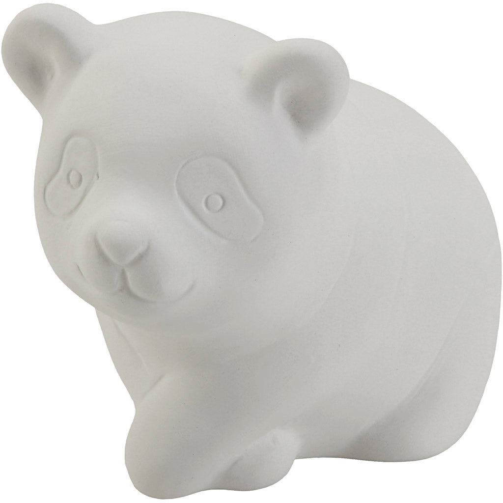 Creativ company terracotta dierenspaarpot panda, 6st.