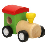Houten trein met wegtape, 8mtr