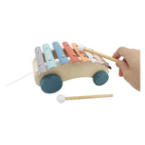 Trekvoertuig xylofoon pastel