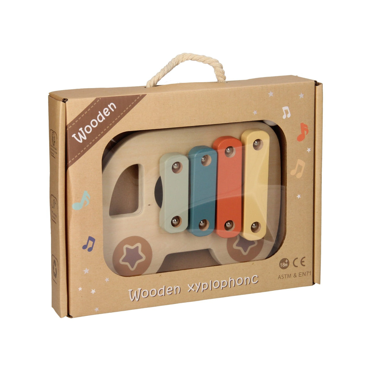 Xylophoon hout - auto