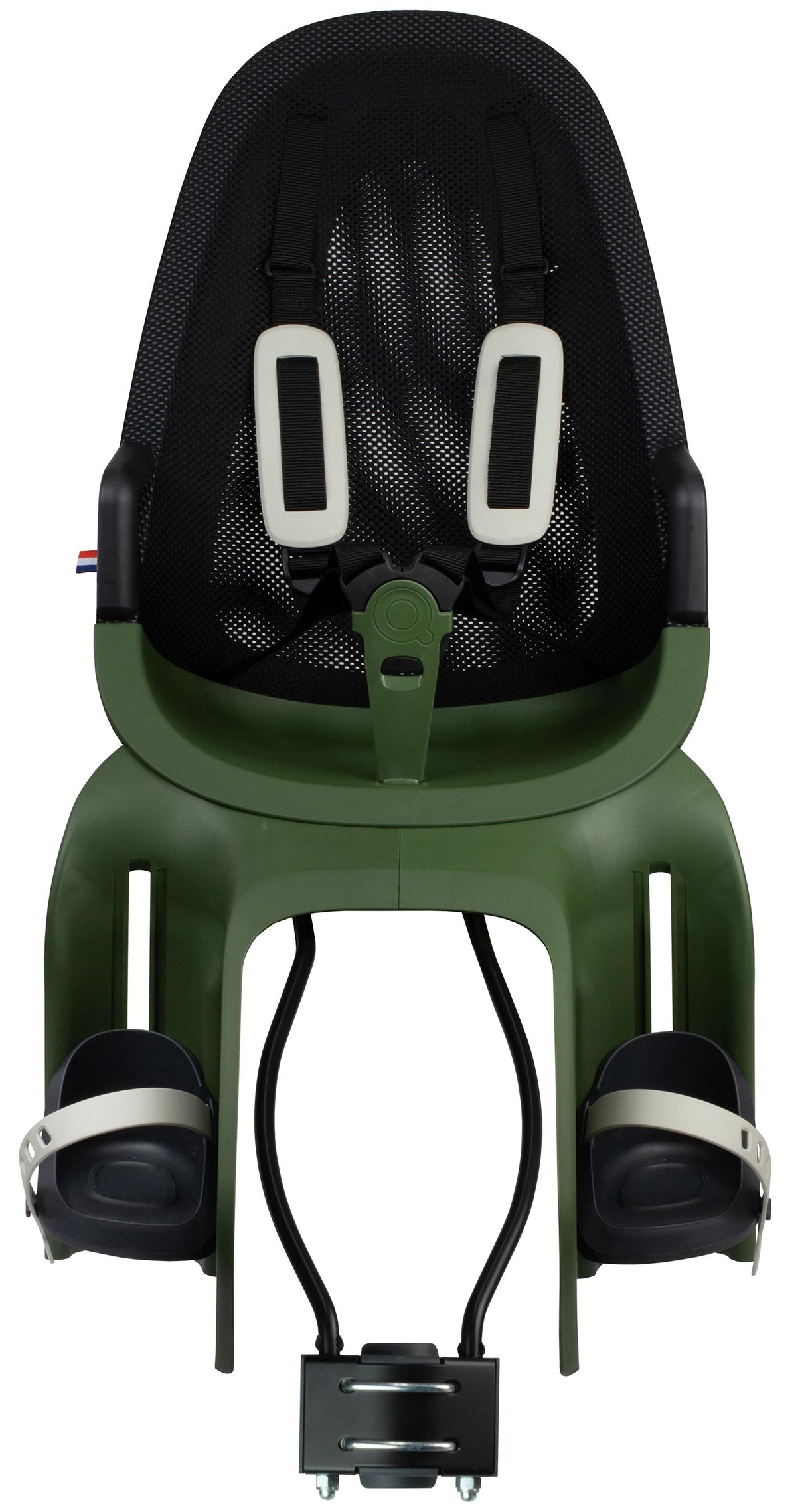 Qibbel air q909 achterzitje dragerbevestiging magic groen