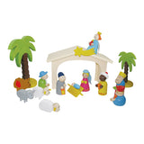 Kerststal hout