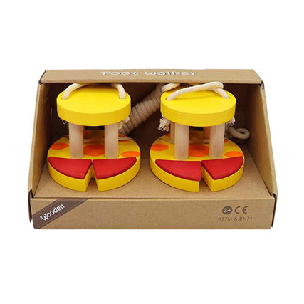 Houten loopklossen - giraffe