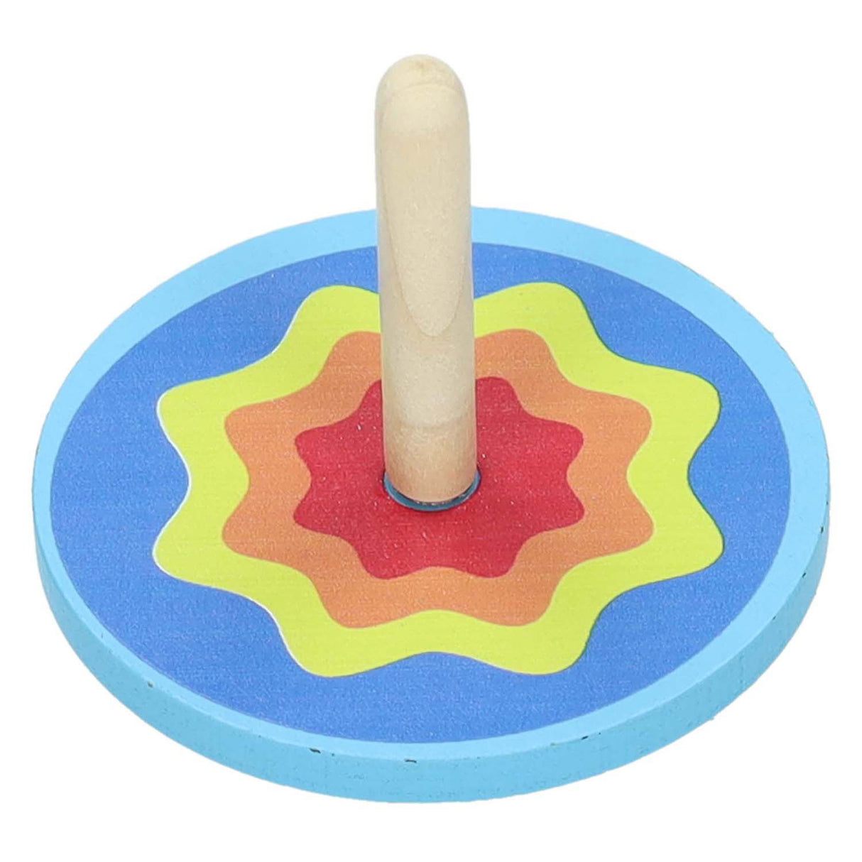 Houten tol, ø 7cm
