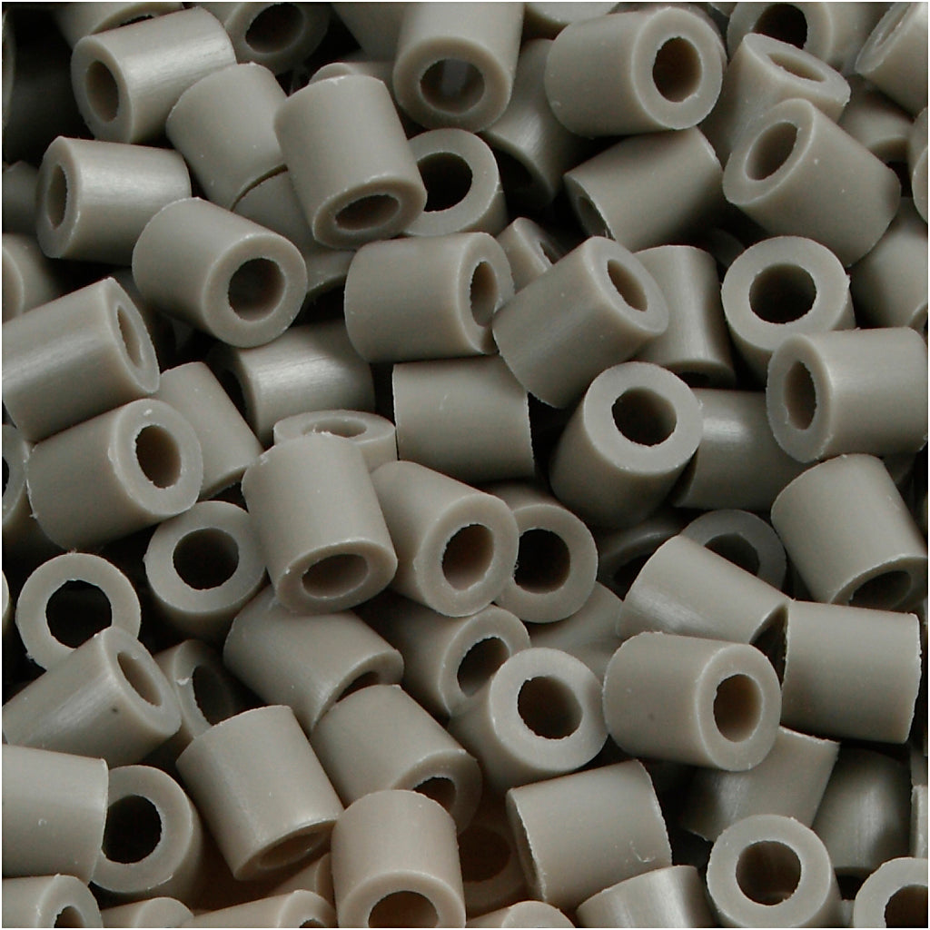 Nabbi strijkkralen, afm 5x5 mm, gatgrootte 2,5 mm, medium, essen (32226), 1100 stuk 1 doos