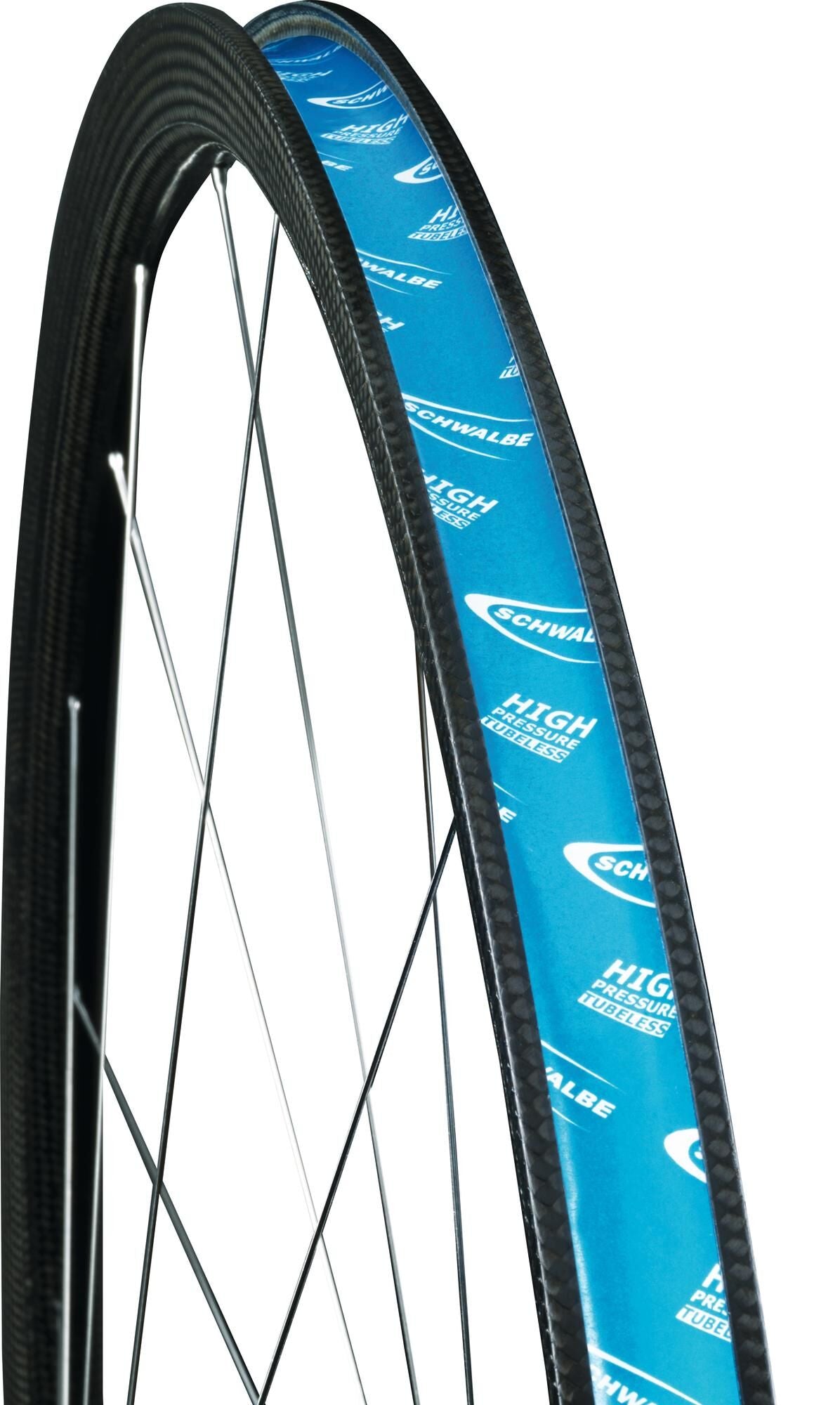 SCHWALBE rim tape "Tubeless"to seal conventional wheels for tubeless use application .Easy to use and very high pressure-resistant. A single layer is even enough on road bikes. 10 m long