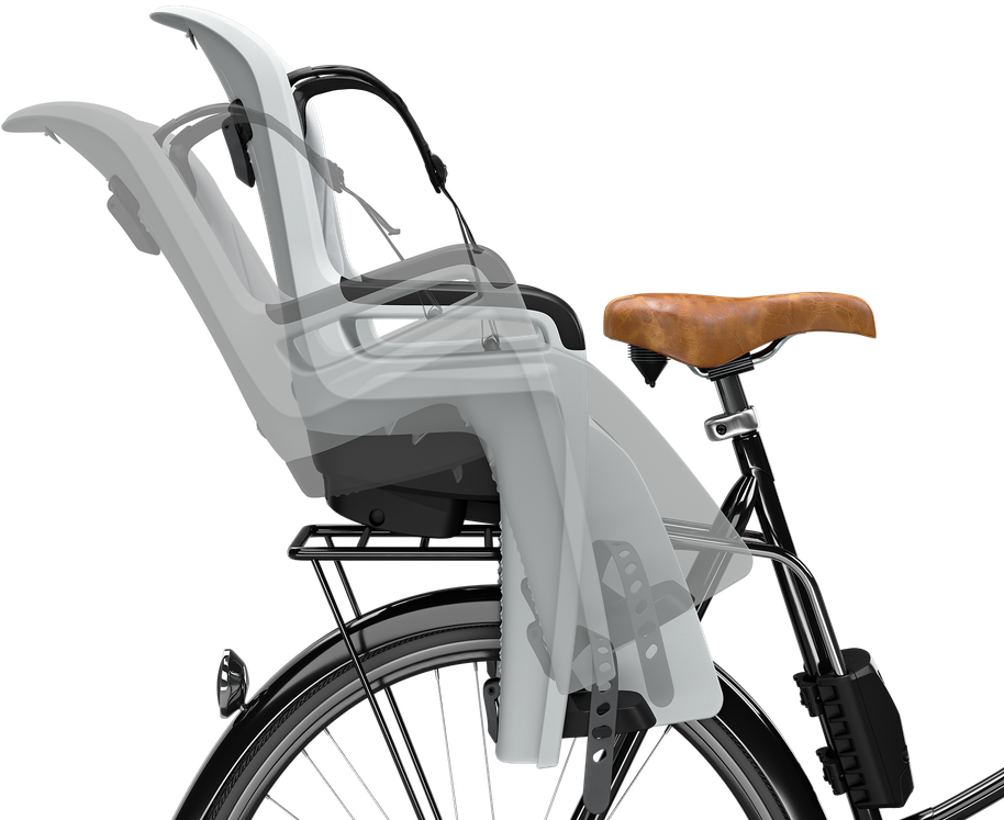 Thule kinderzitje achter ride along 2 voor framebevestiging - light grey