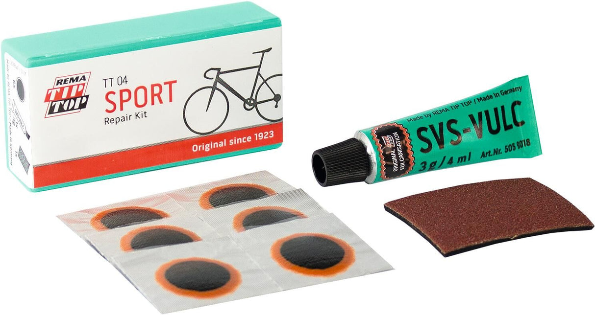 Tip top reparatie-assortiment tt04 reparatieset tt04 f.racefiets binnenbanden