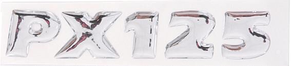 Rms badge stickers rms "px125" vespa px 125