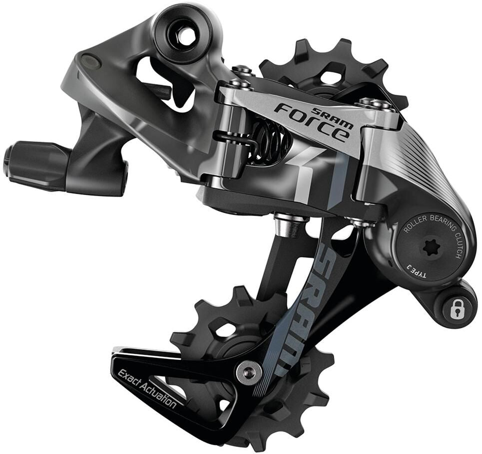 Sram achterderailleur force 1 achterderailleur. force 1 11-sp.,alu