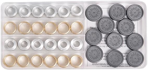 Polini rollenset roller core set 16x13 mm 3.5-4-4.5-5 gr.