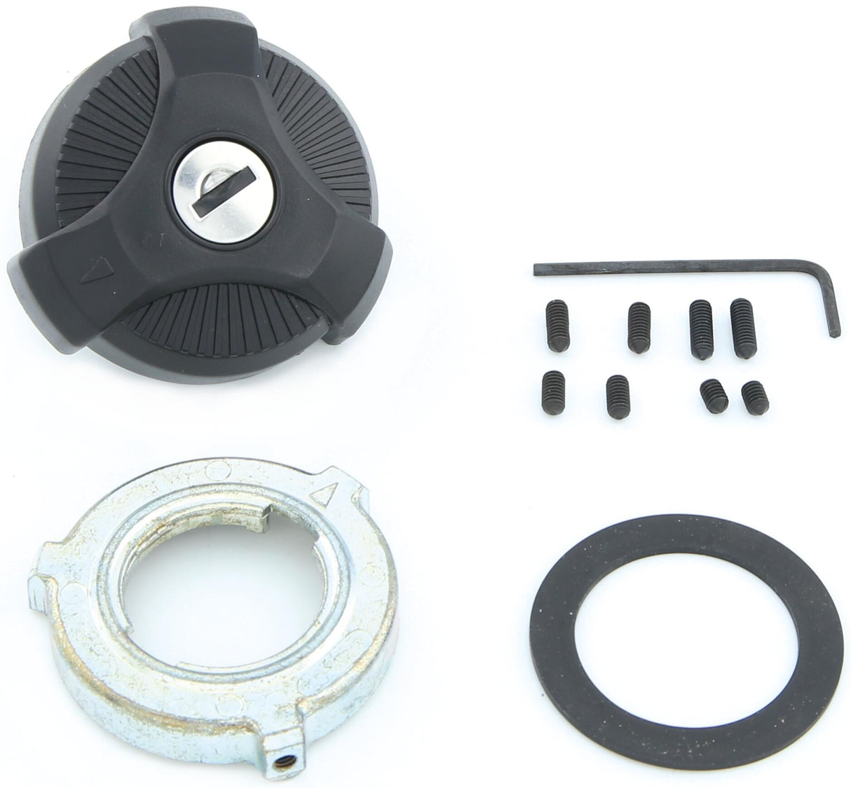 Vaico tankdop voor benzinetank, afsluitbaar tank cover vparts black, m434