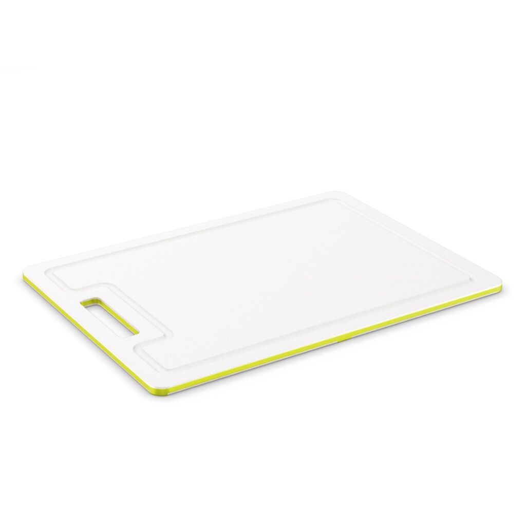 Rotho snijplank 25x15x0.9 cm wit limoen groen