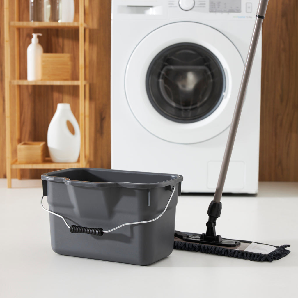 Rotho basic emmer rechthoekig 12l antraciet