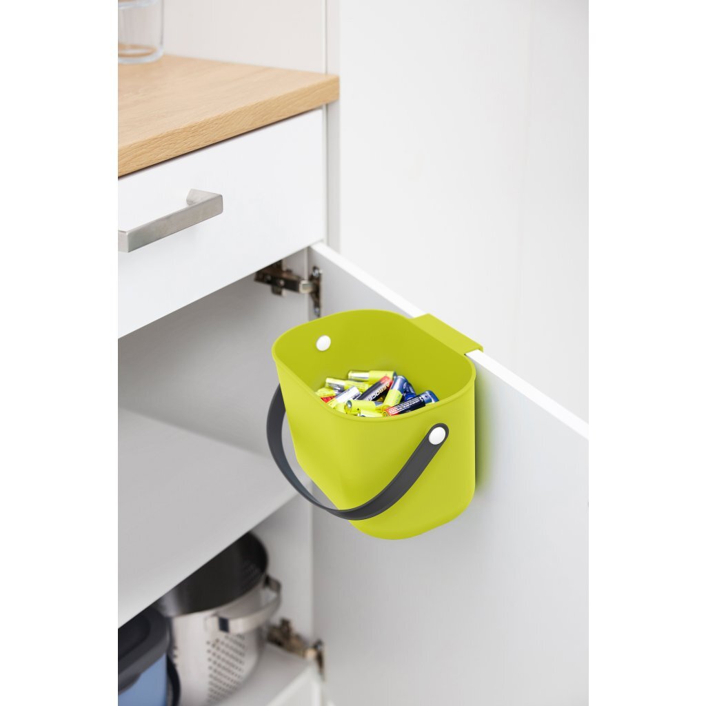Rotho albula bio afvalbakje 3.2l lime