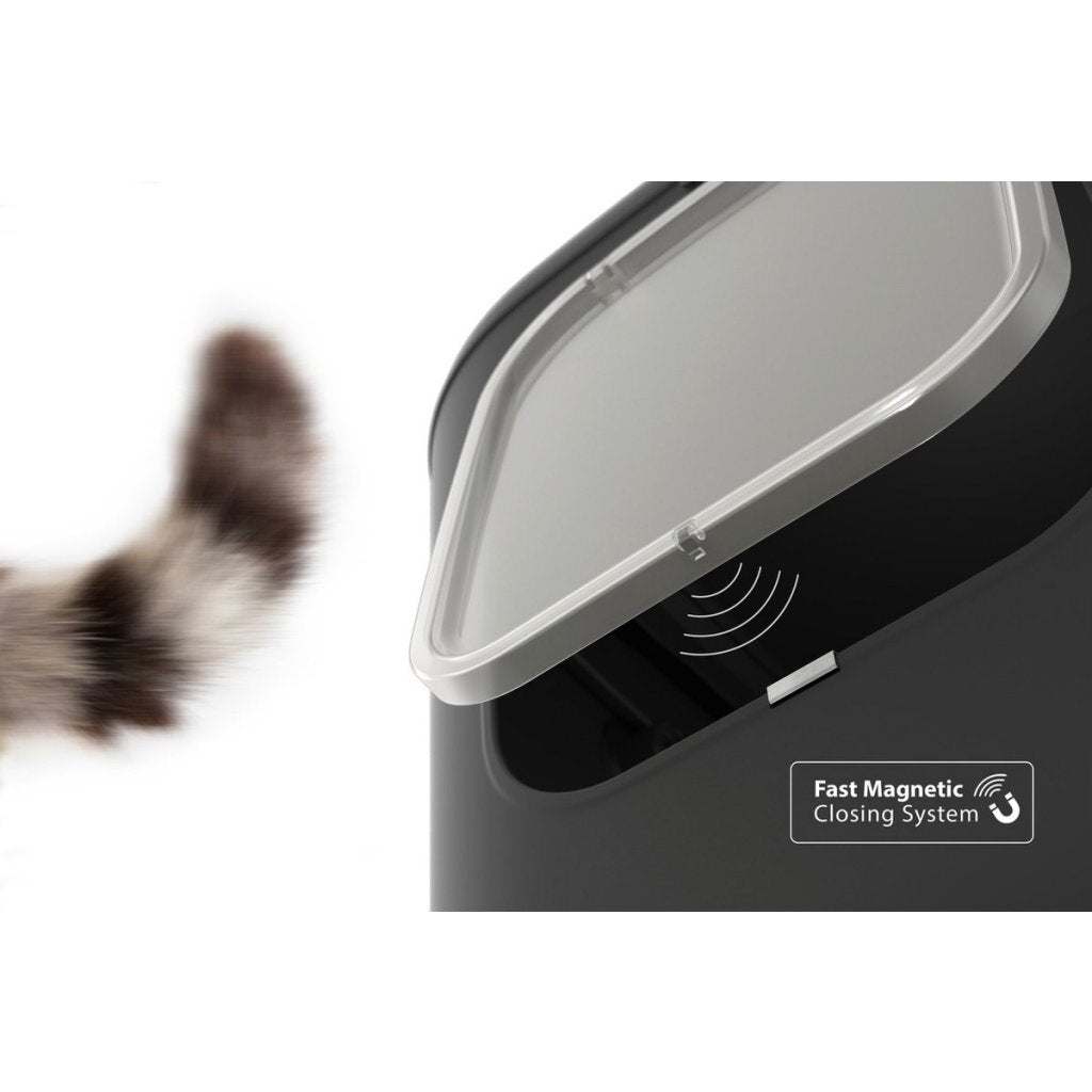 Rotho mypet biala xl kattenbak 61.4x49.2x57.6 cm antraciet