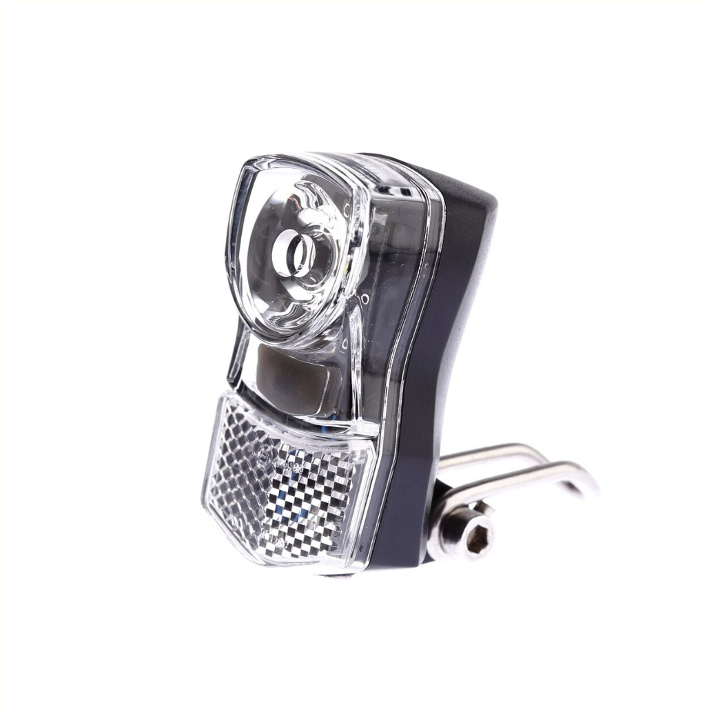 IkziLight koplamp Little 1x1W LED, chroom, met bracket (Werkplaatsverpakking)